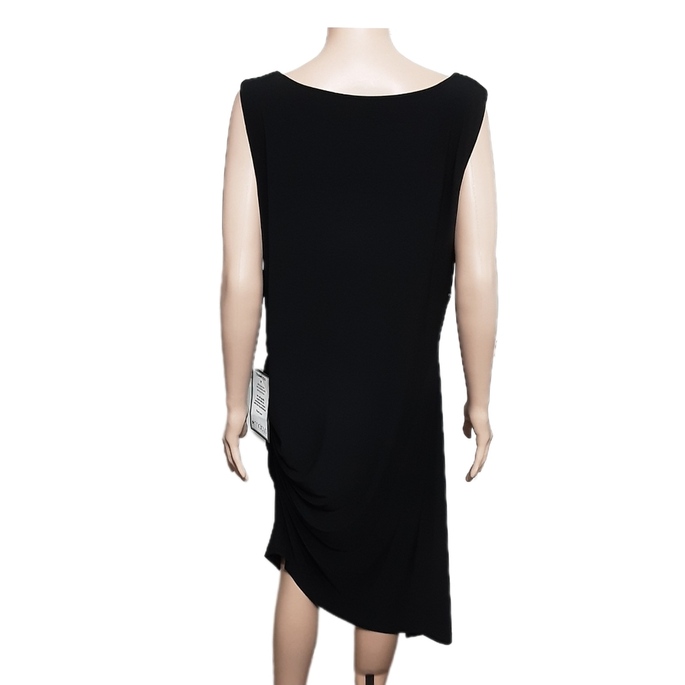 NWT NIGHTWAY Black Sleeveless Dress Womens 18W - Picture 9 of 14